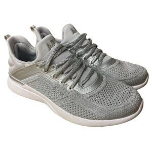 APL Athletic Propulsion Labs Techloom Tracer Sneakers Metallic Glitter Sz 10